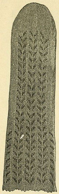 Rule 8: Ladies' Fancy Silk Mittens
