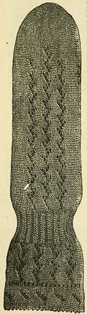 Rule 12: Ladies' Fancy Silk Mittens
