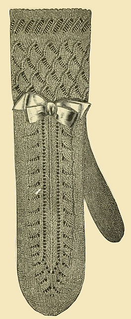 Rule 18: Ladies' Fancy Silk Mittens