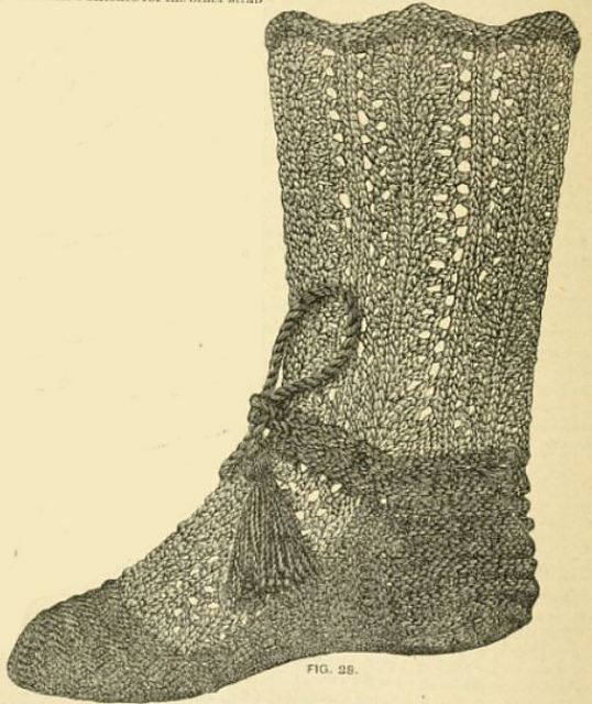 Rule 28: Baby's Sock with Imitation Slipper