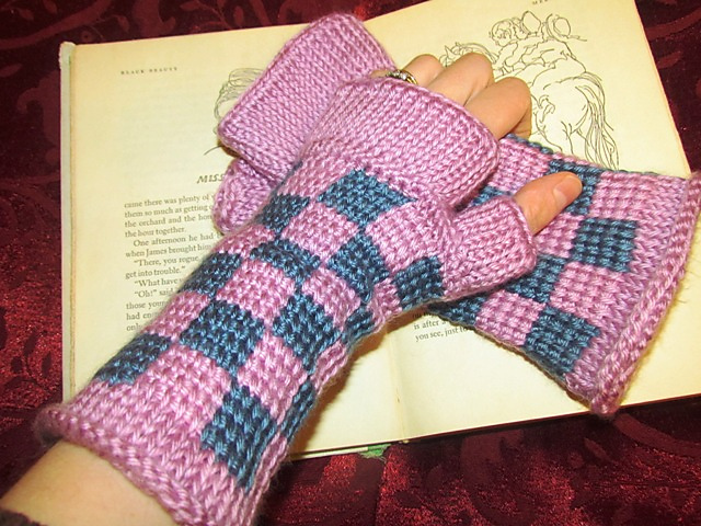 Check Me Out Fingerless Gloves