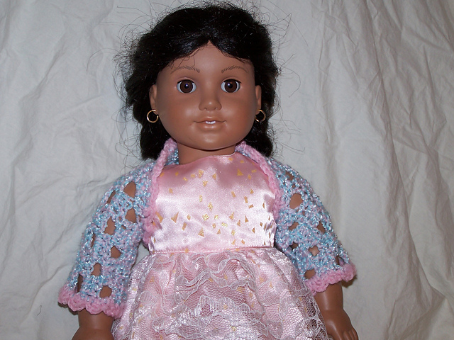 Fits American Girl / 18 inch Doll Shrug