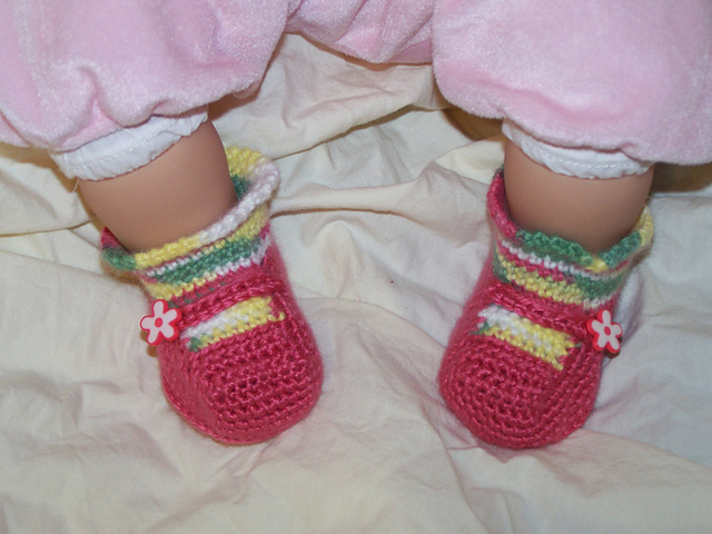 Maryjane Baby  Bootie Socks