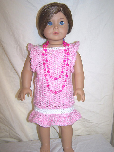 Fits American Girl Doll Summer Fun Dress or Tunic