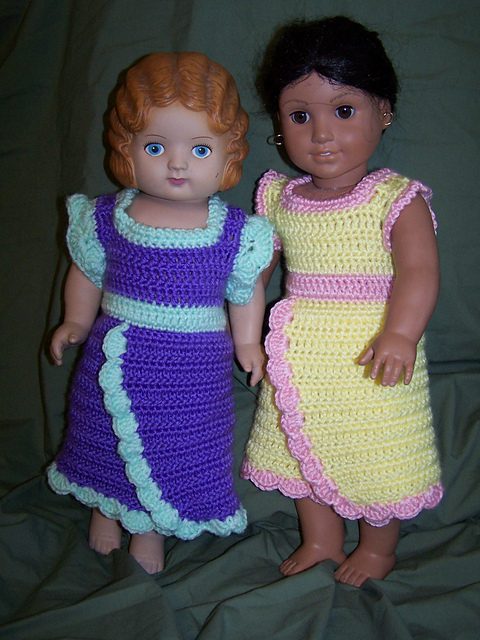 American Girl/18 inch doll Wrap Style Dress