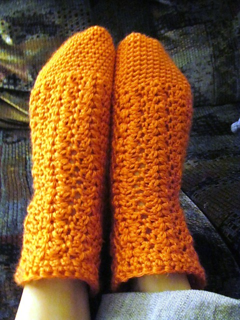 Tracks in the Snow Socks