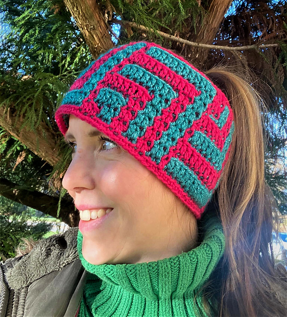 Art Deco Ear Warmer
