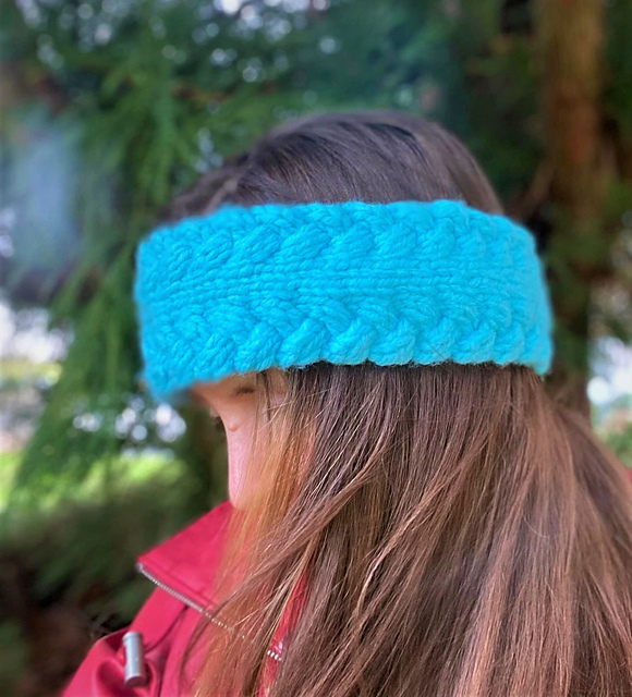 Braided Ends Ear Warmer