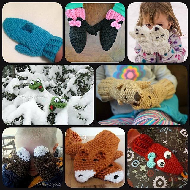 Child's Paw Pals Mittens