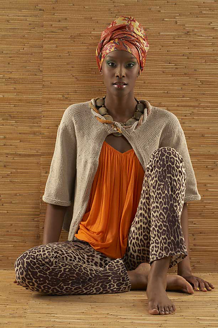 #15 Cable Neck Cardi