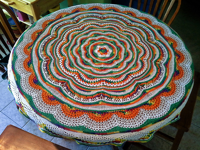 Ravelry: fruitlady2001's Tides of Change Tablecloth
