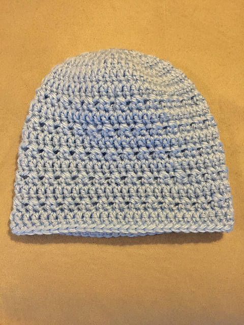 Criss-Cross Baby Hat