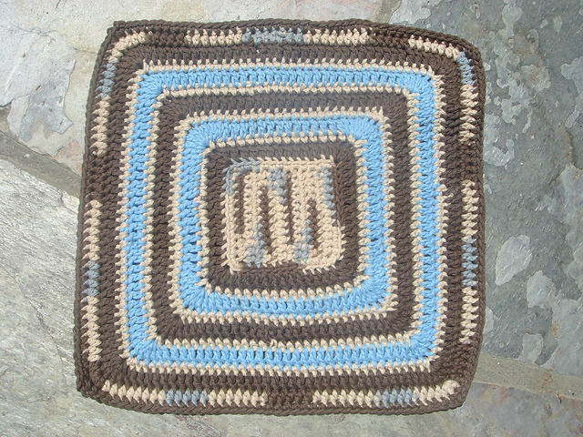 12" Crochet-in-the-Square