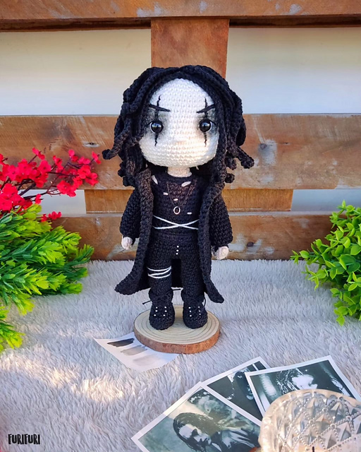 Eric Draven Amigurumi