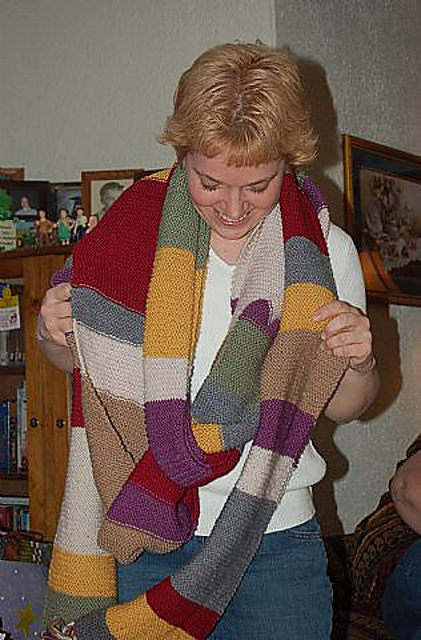 Ravelry: Doctor Who Scarf - Season 16/17/Shada pattern by Chris