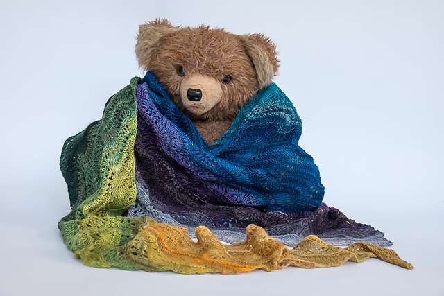 Shetland Swash Shawl