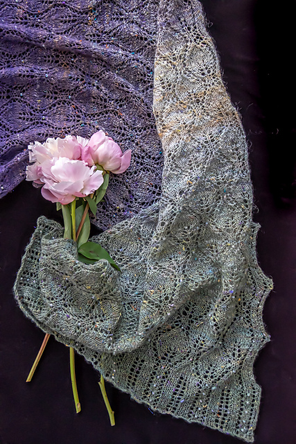 Dewdrop Leaf Shawl