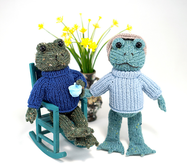 Ravelry: Frog Friends pattern by Barbara Prime