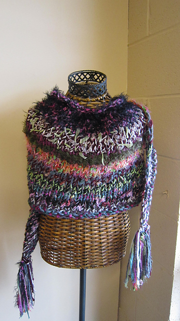 Fuzzy's Alp Oriental Shawl