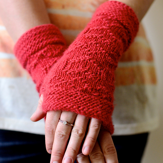 Lovely Fingerless Mittens
