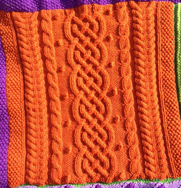 Year Long Afghan 2, Month 7: Cables