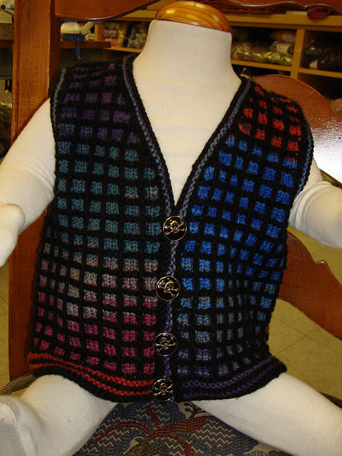 Liberty Stained Glass Child's Vest