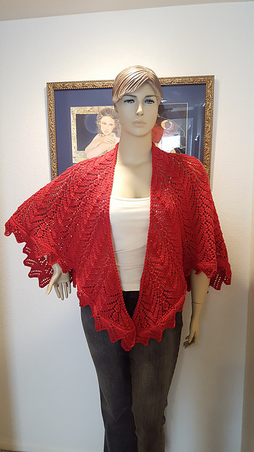 Fountain Lace Shawl