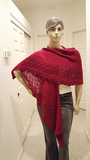 Wave Edge Shawl