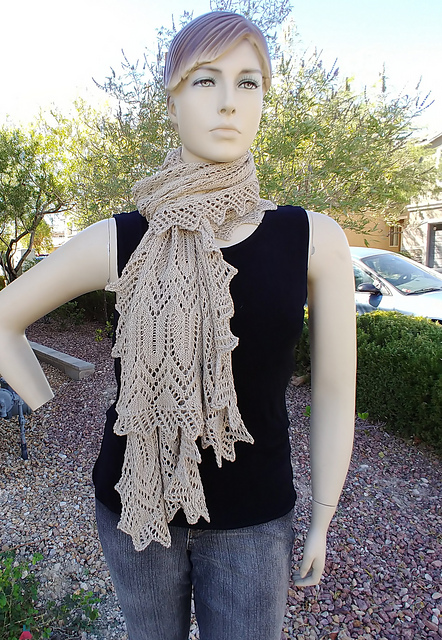 Anne Lace Scarf or Shawl
