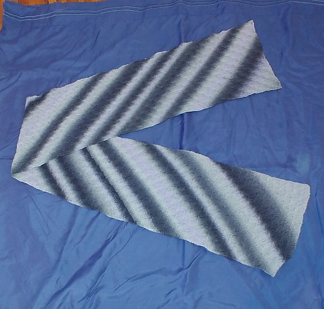 Machelle Bias Cable Scarf