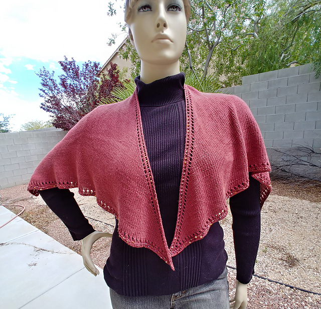 Liz Beaded Shawl