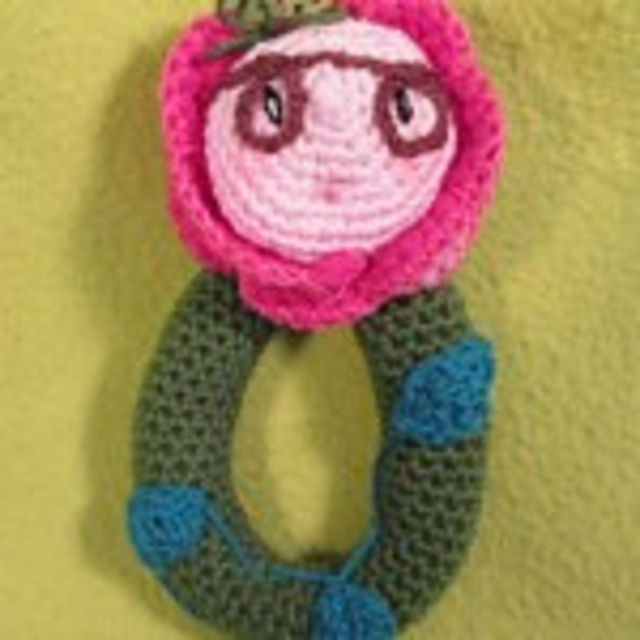 Rose Grandma Rattle