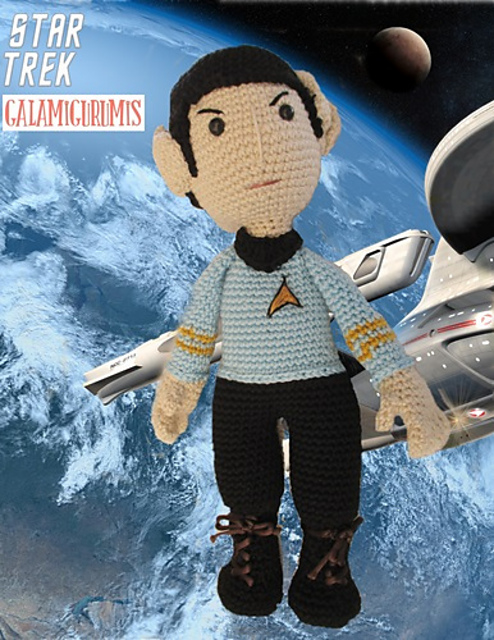 Mr Spock Amigurumi