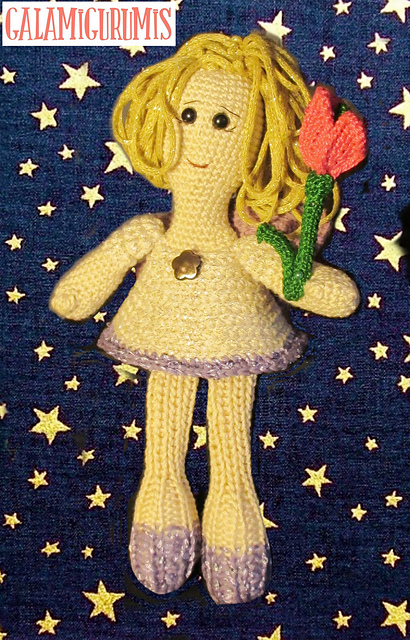 Angel Campana con Tulipan