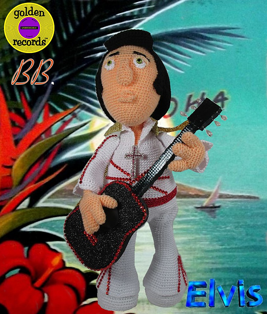 Elvis El Rey Amigurumi