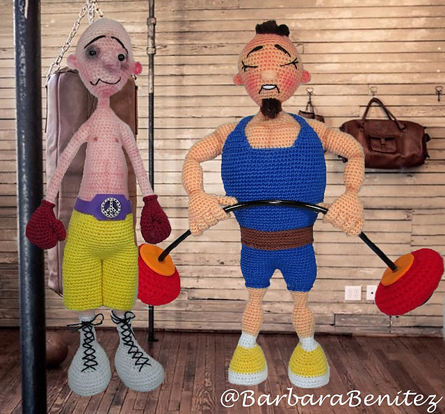 Los Forzudos: Boxeador y Gimnasta