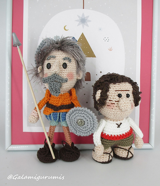 Don Quijote y Sancho Panza Minis