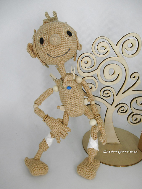Pinocho Amigurumi vs Guillermo del Toro