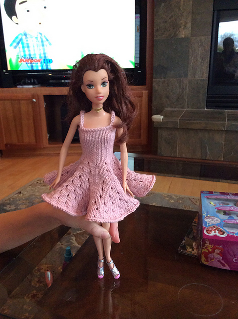 #1112 Pink dress