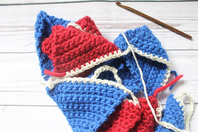 4th of July American flag bunting