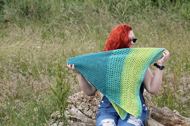 Siren's Sea shawl