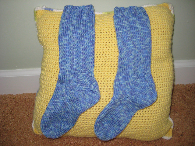 Kid's Basic Toe-Up Socks