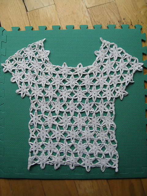 Short Sleeve Star Motif Top - 5