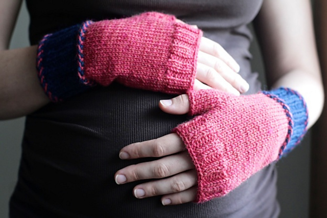 Simple Braided Mitts