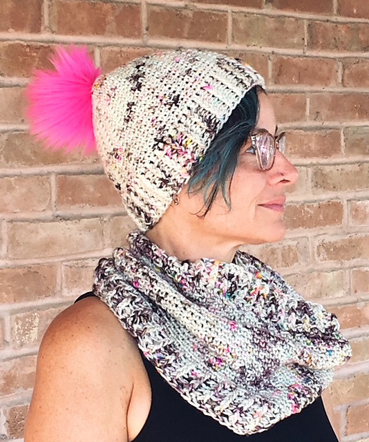 Sprinkle Latte Hat & Cowl