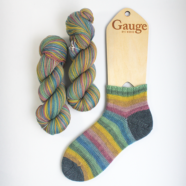 Ravelry Gauge Dye Works CLASSIC Merino Twist Self Striping