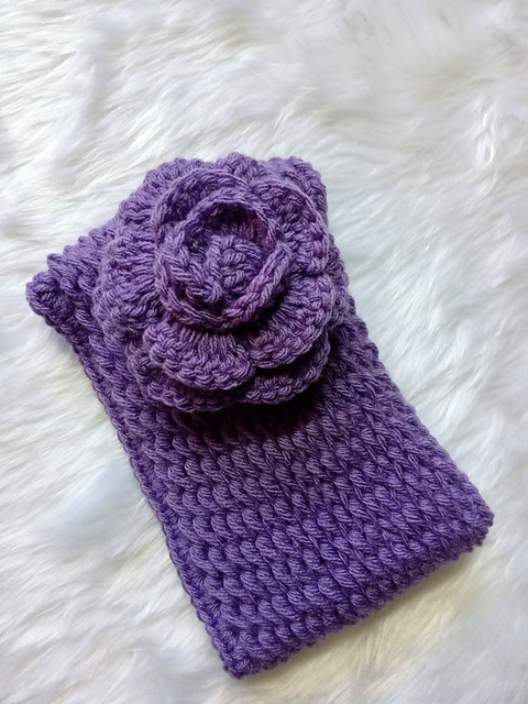 Floral Headband Ear warmer