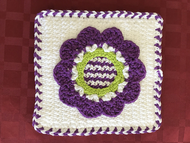 Spring Fling Flower Potholder