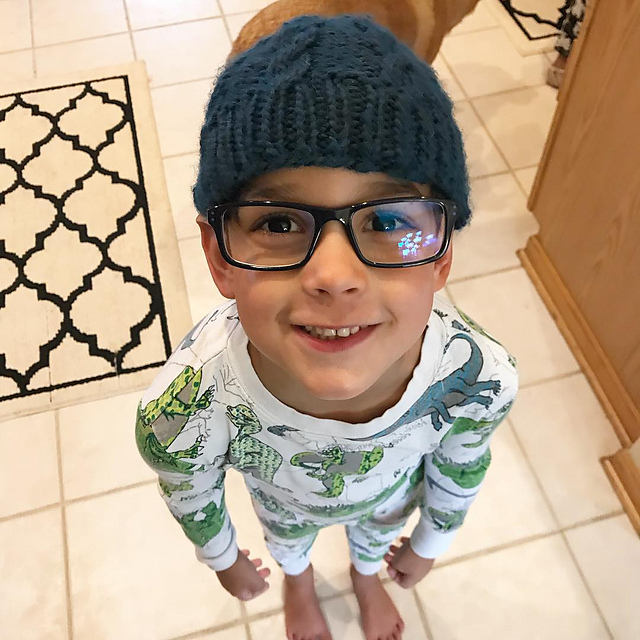 Basic Cable Unisex Hat and Scarf