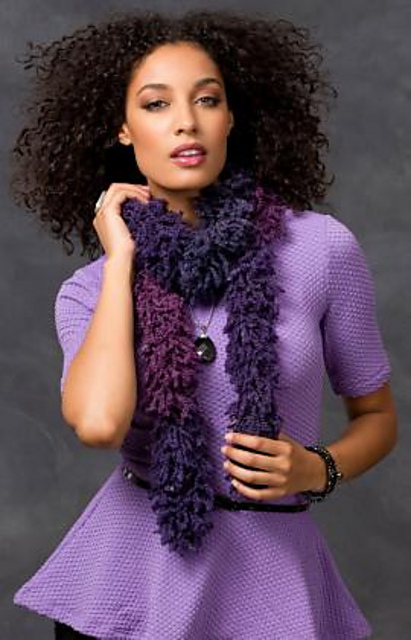 Quick and Easy 3-Stitch Knit Scarf